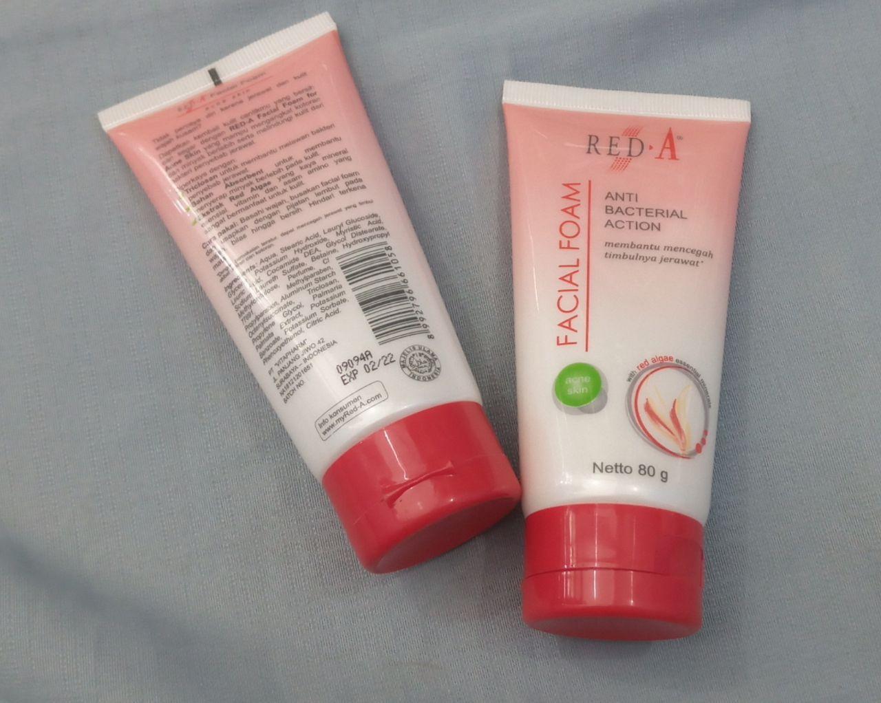 Red A Facial Foam Acne 80gr