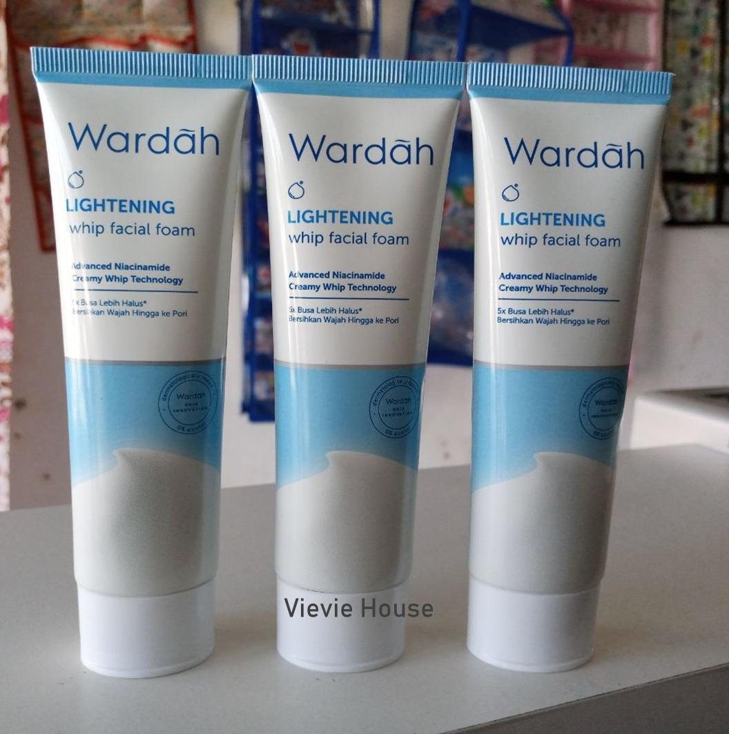 wardah lightening whip facial foam