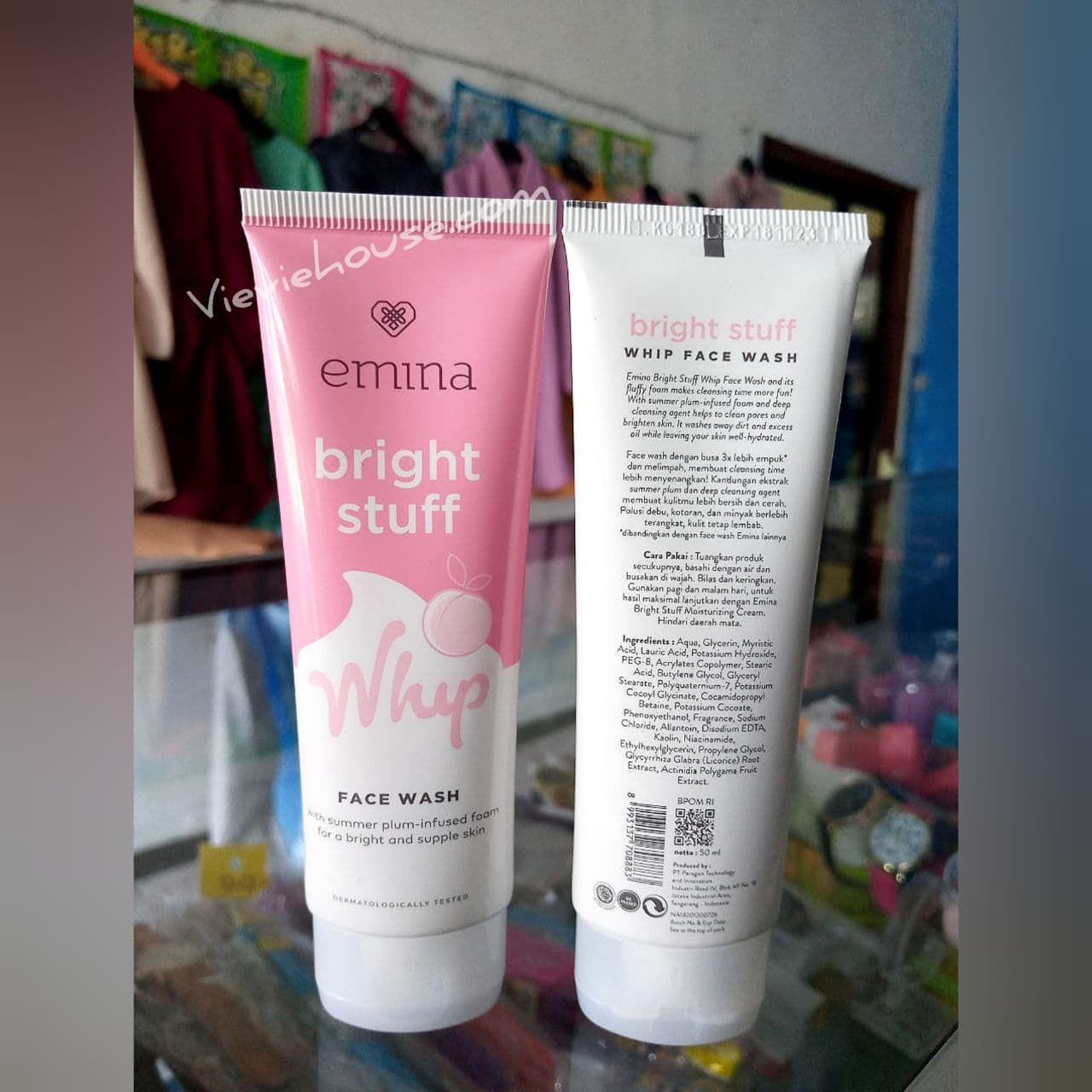 Emina Bright Stuff Whip Face Wash 50ml