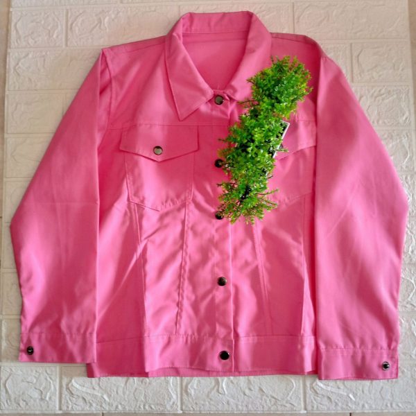 ini adalah Jaket Biondi Pink, size: All Size, material: Canvas, color: Pink, brand: Jaketindonesia, age_group: all ages, gender: female