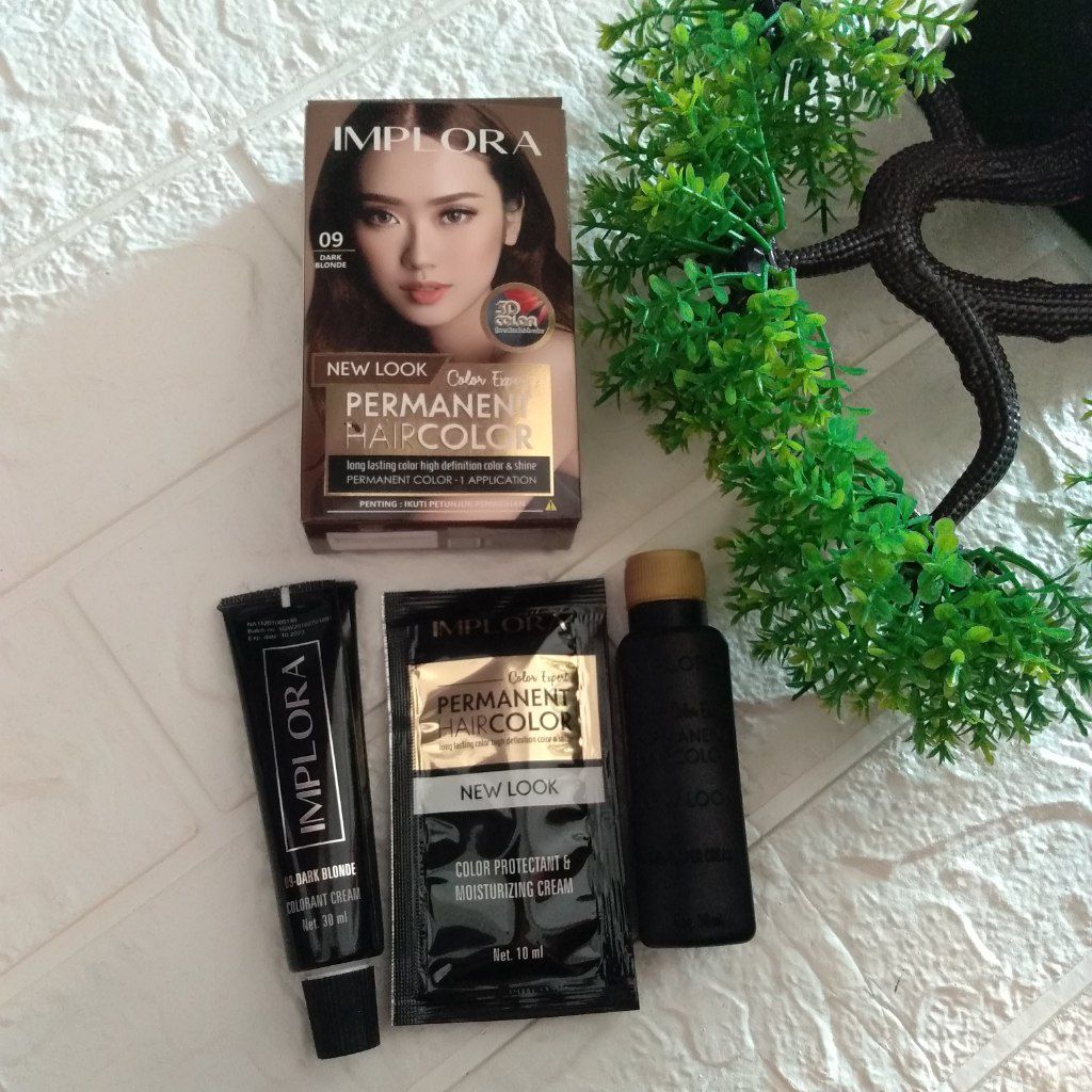 ini adalah Implora Hair Color 09 Dark Blonde, brand: Implora, age_group: all ages, gender: unisex