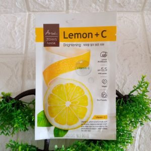 ini adalah Ariul 7day Mask Lemon +C, brand: ariul, age_group: all ages, gender: unisex