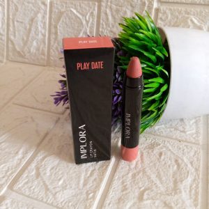 ini adalah Implora Lip Crayon Play Date, brand: Implora, age_group: all ages, gender: female