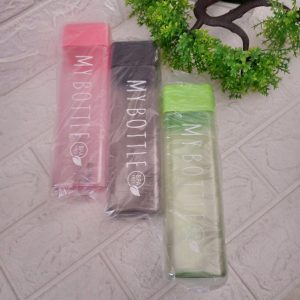 ini adalah My Bottle Kotak, size: 4 oz, material: High-Density Polyethylene, color: Multi-color, brand: Kemasanindonesia, age_group: all ages