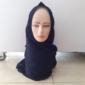 ini adalah Pasmina Plisket Navy, size: 75 cm x 180 cm, material: Cotton Diamond, color: nevy, brand: pasminaplisketkltd, age_group: all ages, gender: female