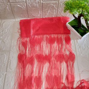 ini adalah Tirai Benang Love Merah, material: pretty thread polyester, color: red, brand: tirailovekalitidu, age_group: all ages, gender: unisex