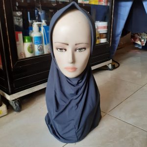ini adalah Jilbab Sport Abutua, size: L, material: jersey, color: dark grey, brand: sportjilbabkalitidu, age_group: all ages, gender: female