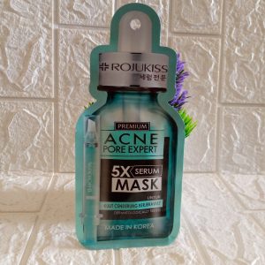 ini adalah Acne Pore Expert 5x Intensive Mask, brand: rojukiss, age_group: all ages, gender: female