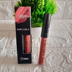 ini adalah Lipcream Implora No.17, color: peach, brand: Implora, age_group: all ages, gender: female
