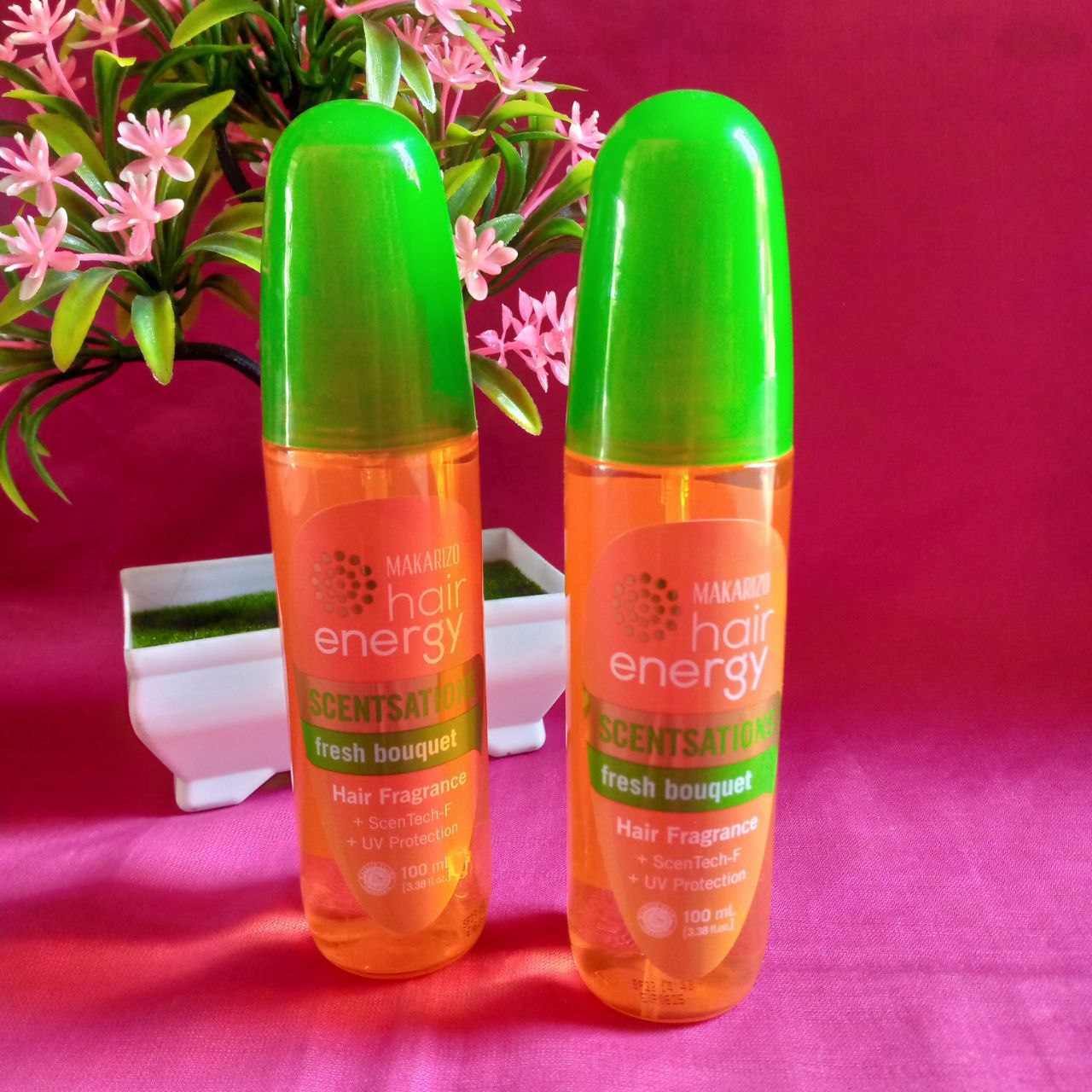 ini adalah Makarizo Hair Fragrance Fresh 100ml, brand: makarizo, age_group: all ages, gender: female