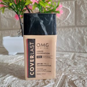 ini adalah OMG Liquid Foundation Natural, brand: Oh My Glam, age_group: all ages, gender: female