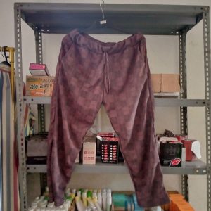ini adalah Celana Doty Kotak Jumbo Coklat, size: Long 89cm, material: Scuba, color: chocholate, brand: Dotykotakkalitidu, age_group: all ages, gender: female