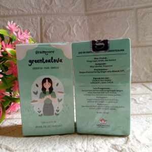 ini adalah Geamoore Greentealova 15ml, brand: geamoore, age_group: adult, gender: female