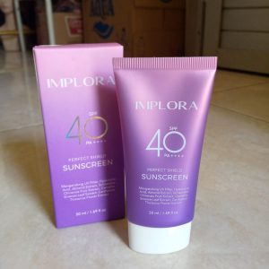 ini adalah Implora Sunscreen SPF40, brand: Implora, age_group: adult, gender: female